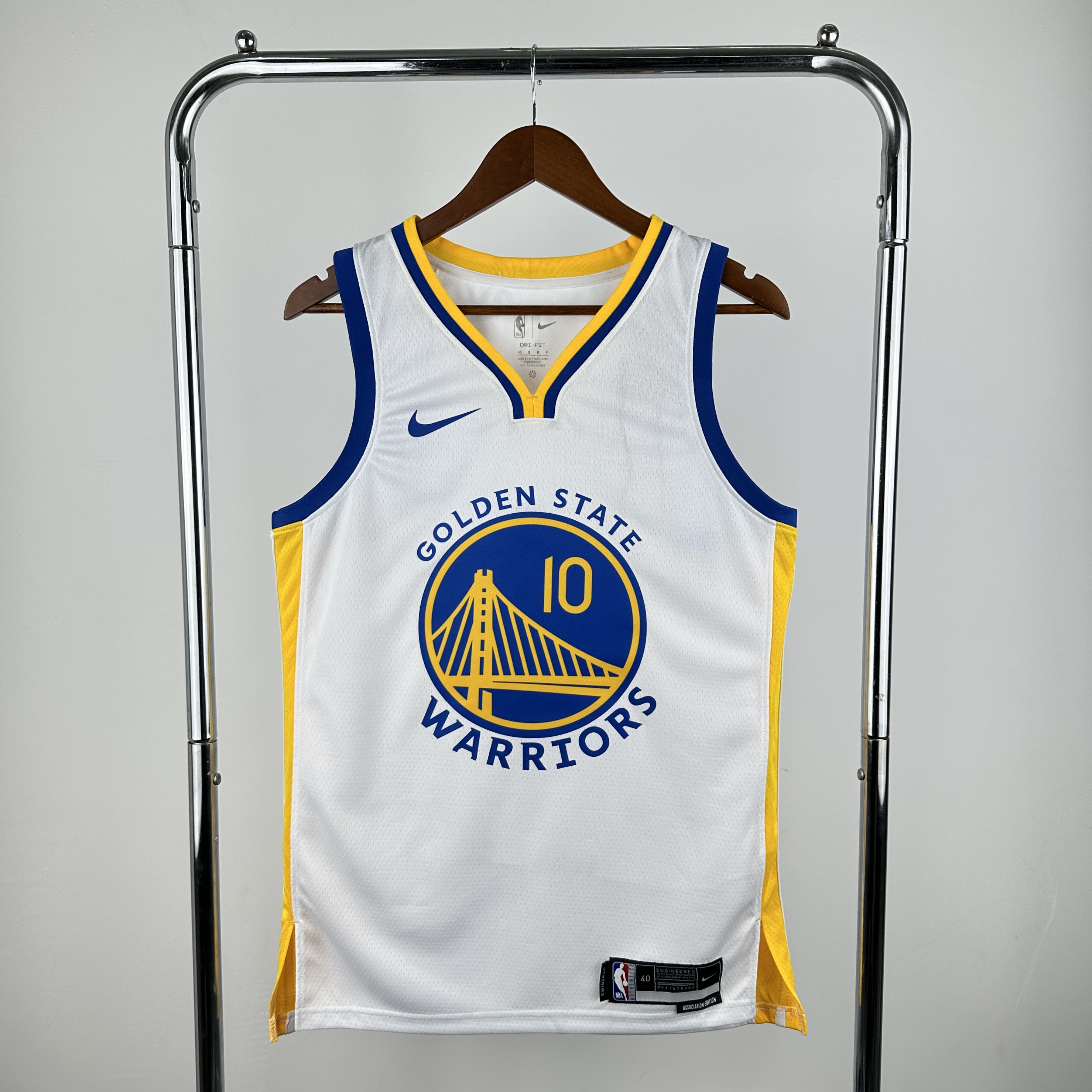 Men Golden State Warriors #10 Butler iii White Season Nike 2025 NBA Jersey style1->golden state warriors->NBA Jersey